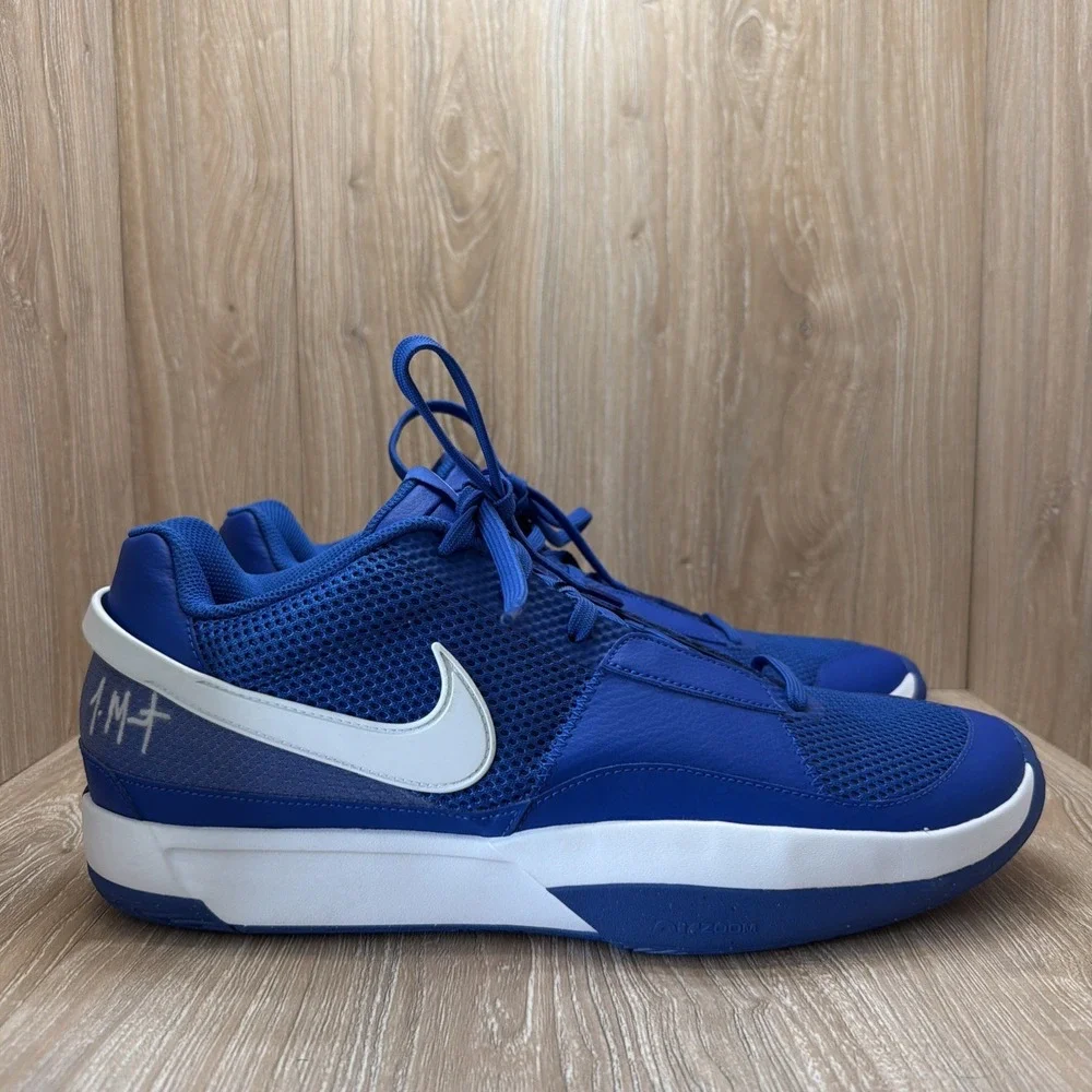 Nike Ja Morant 1 TB Game Royal Basketball Shoes Blue FV1303 400 Men Size 14